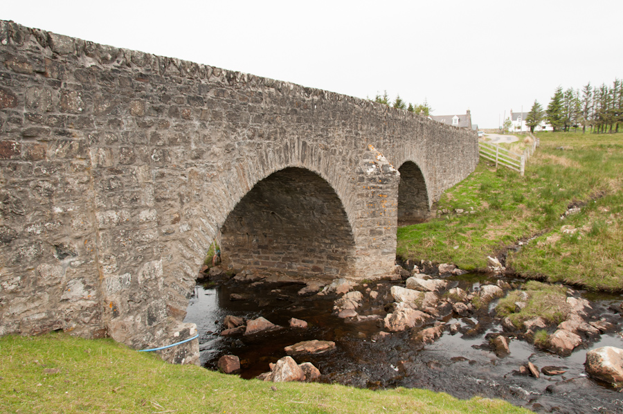 Crask Bridge over Chraisg Burn